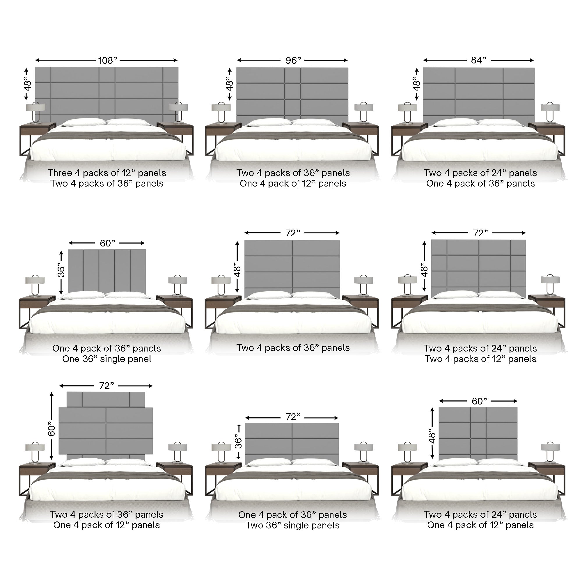 Individual 24" Wall Panel - Wall Panel Pros