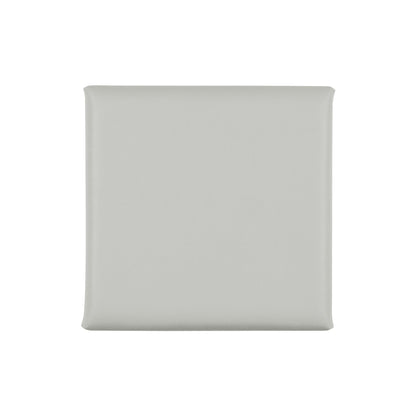 Acoustic sound dampening wall panel - Faux Leather Mountain Mist 12x12 in