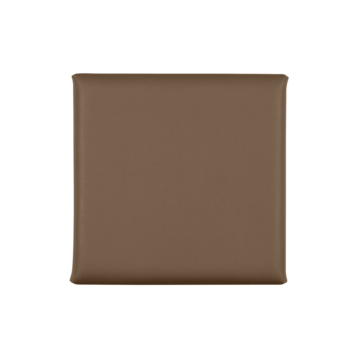Acoustic sound dampening wall panel - Faux Leather Oh So Saddle 12x12 in