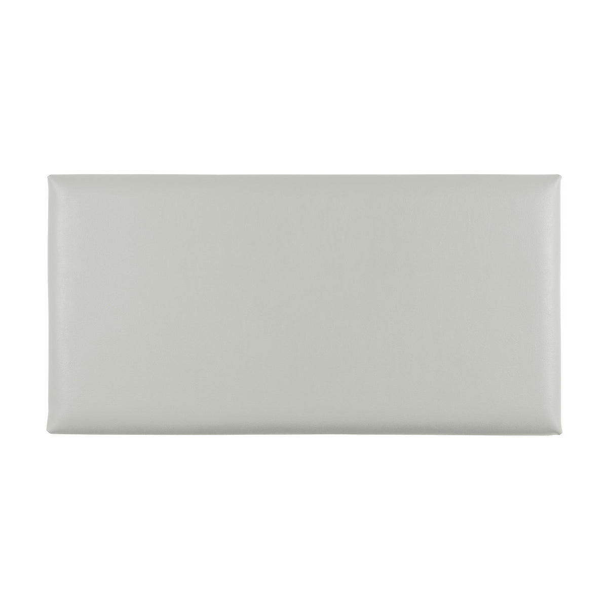 Acoustic sound dampening wall panel - Faux Leather Mountain Mist 12x24 in