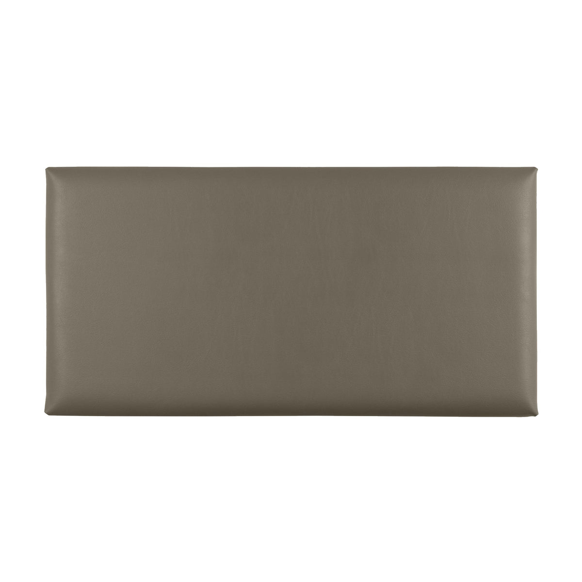 Acoustic sound dampening wall panel - Faux Leather Truly Taupe 12x24 in