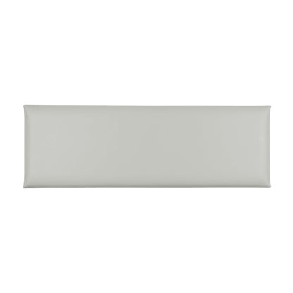 Acoustic sound dampening wall panel - Faux Leather Mountain Mist 12x36 in