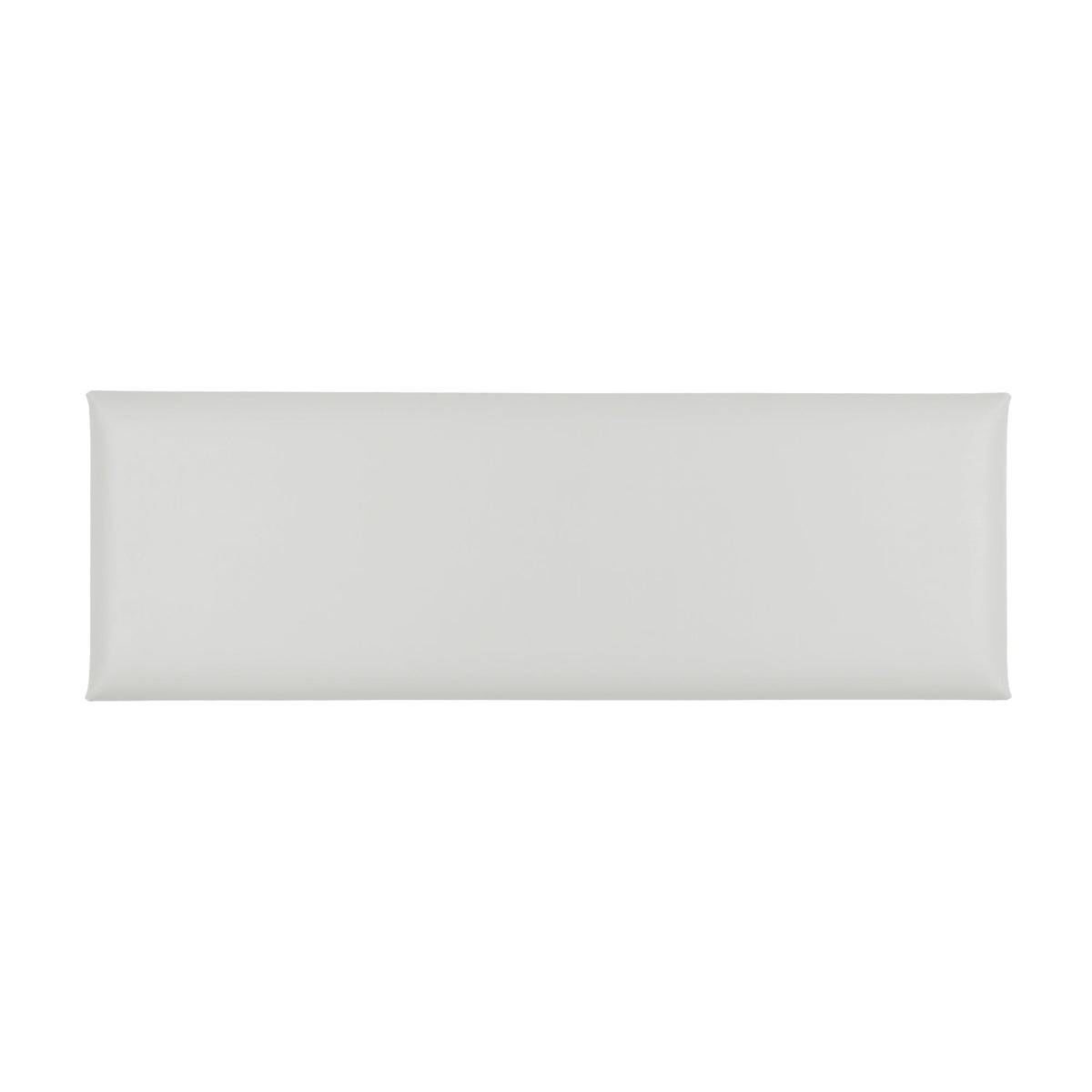 Acoustic sound dampening wall panel - Faux Leather Nice White 12x36 in