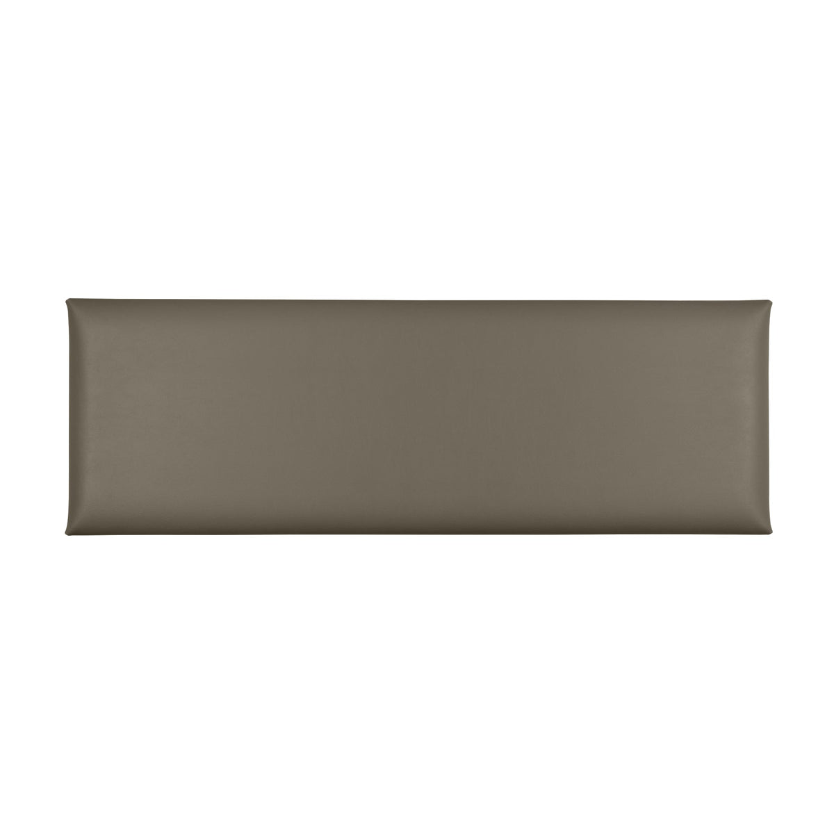 Acoustic sound dampening wall panel - Faux Leather Truly Taupe 12x36 in